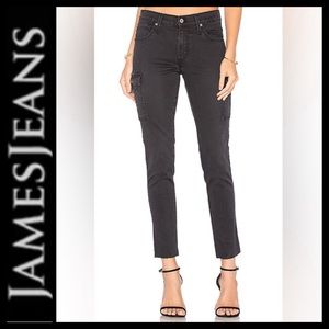NWT James Jeans Twiggy Blacked Out Ankle Jean